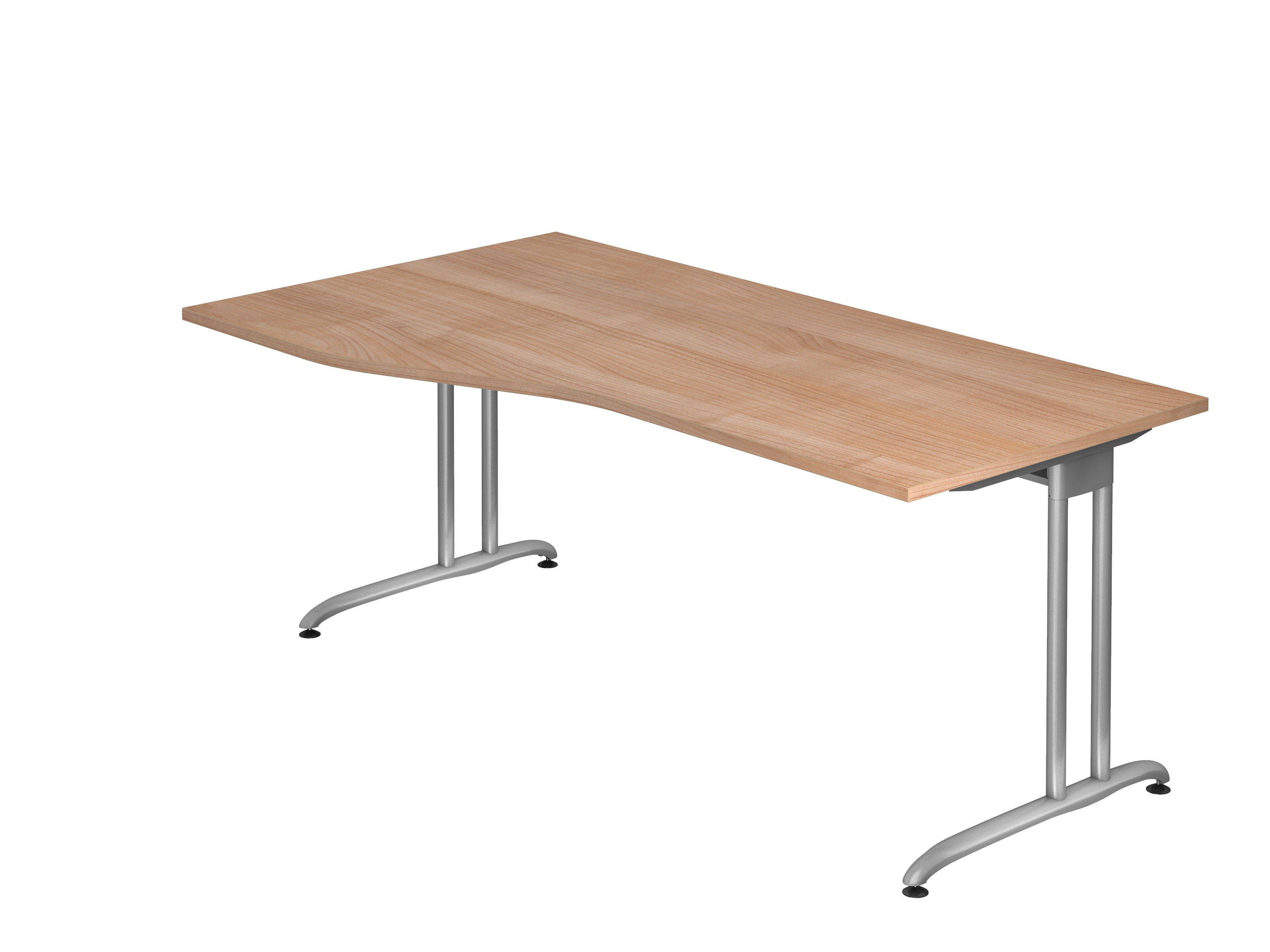 LIGNEA Schreibtisch BS18, 180 x 100/80cm