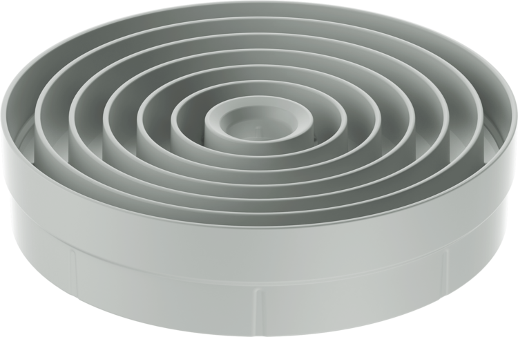 BORA Pure Einströmdüse lichtgrau