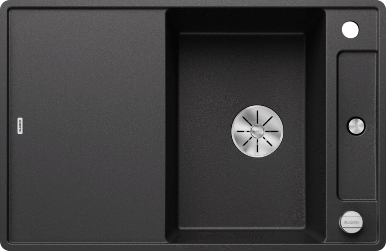 BLANCO AXIA III 45 S-F, SILGRANIT® PuraDur®