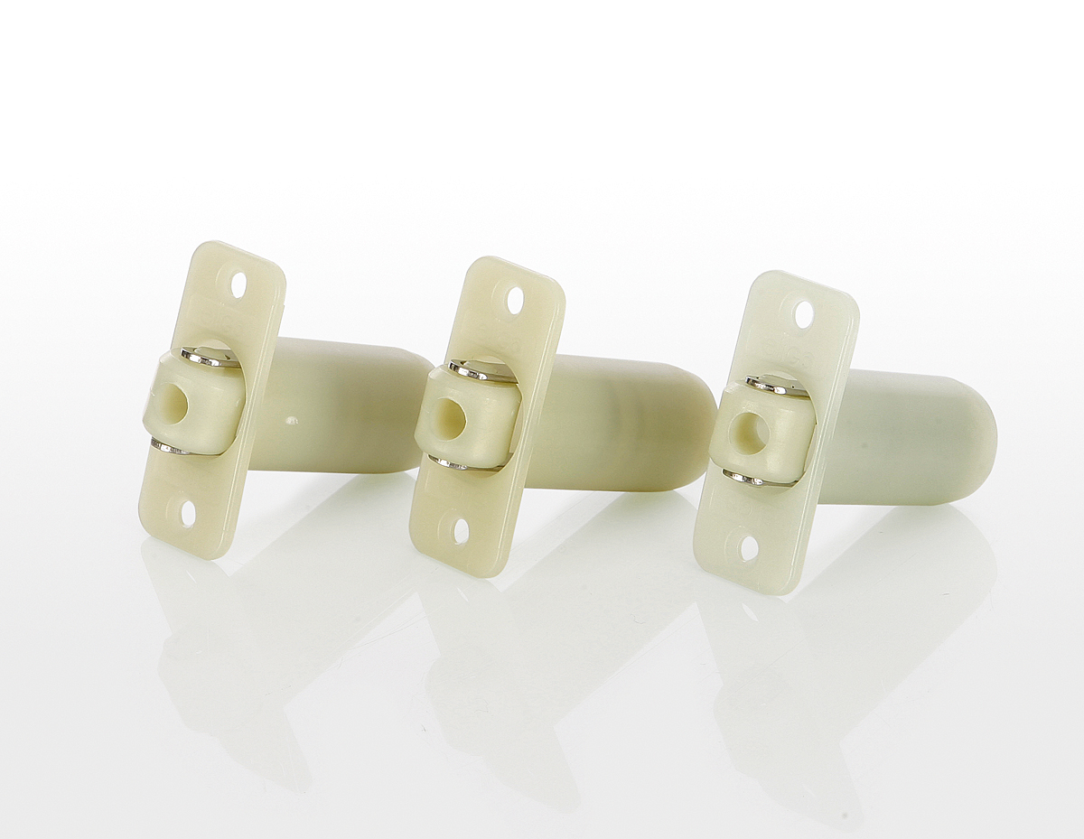 Rollenschnäpper für Glastüren