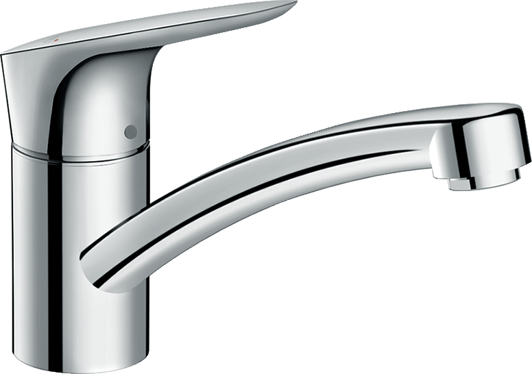 hansgrohe Logis M31 Einhebel-Küchenmischer 120, Niederdruck/offene Warmwasserbereiter, 1jet