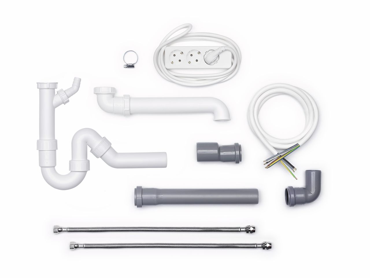 Naber - Montage Set-3A, Siphon, Set 10-teilig