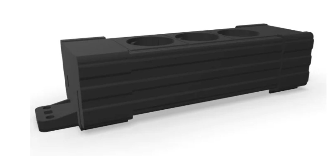 Steckdoseneinbau für Flapbox kurz