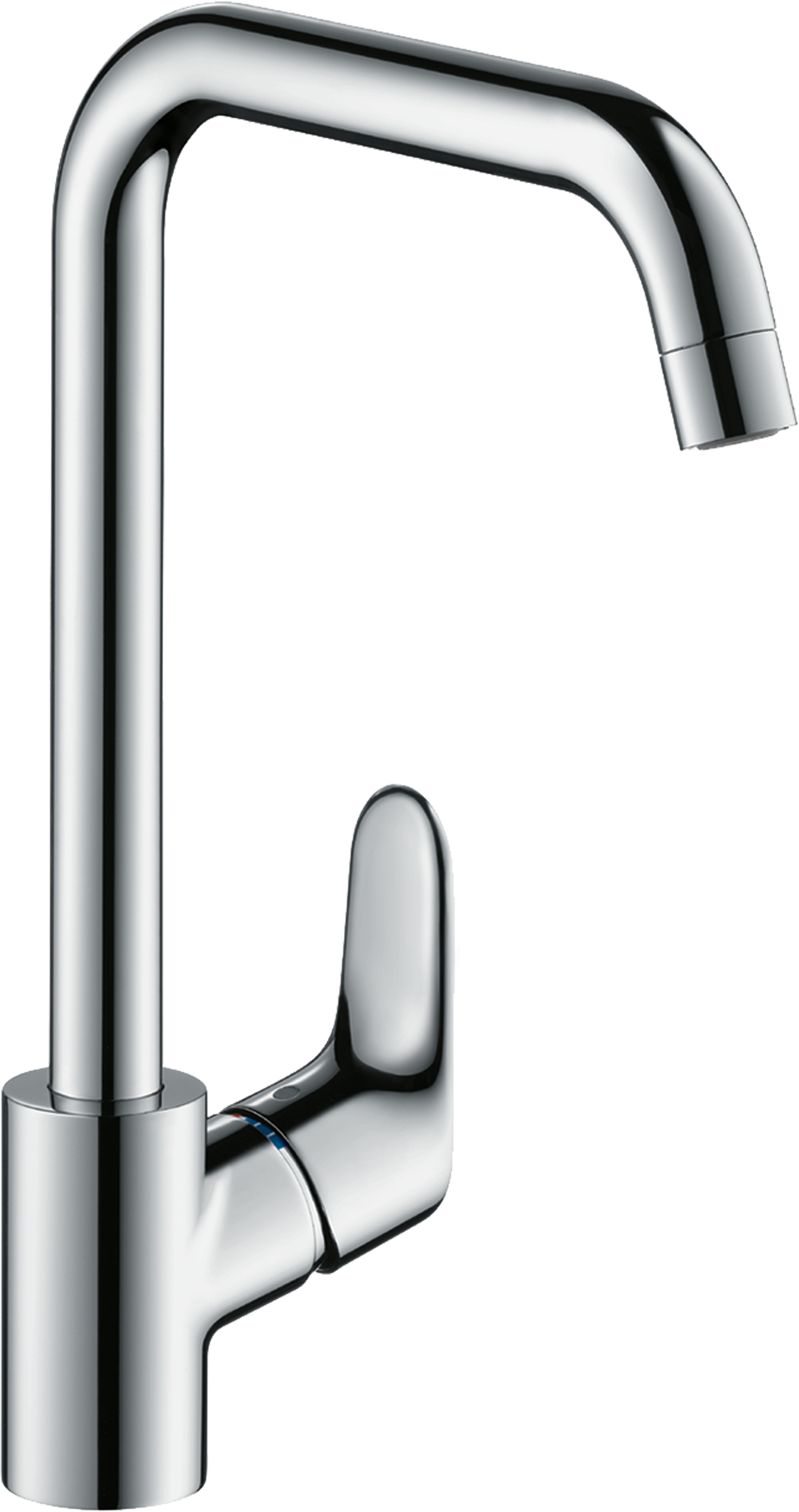 hansgrohe Focus M41 Einhebel-Küchenmischer 260, Niederdruck/offene Warmwasserbereiter, 1jet