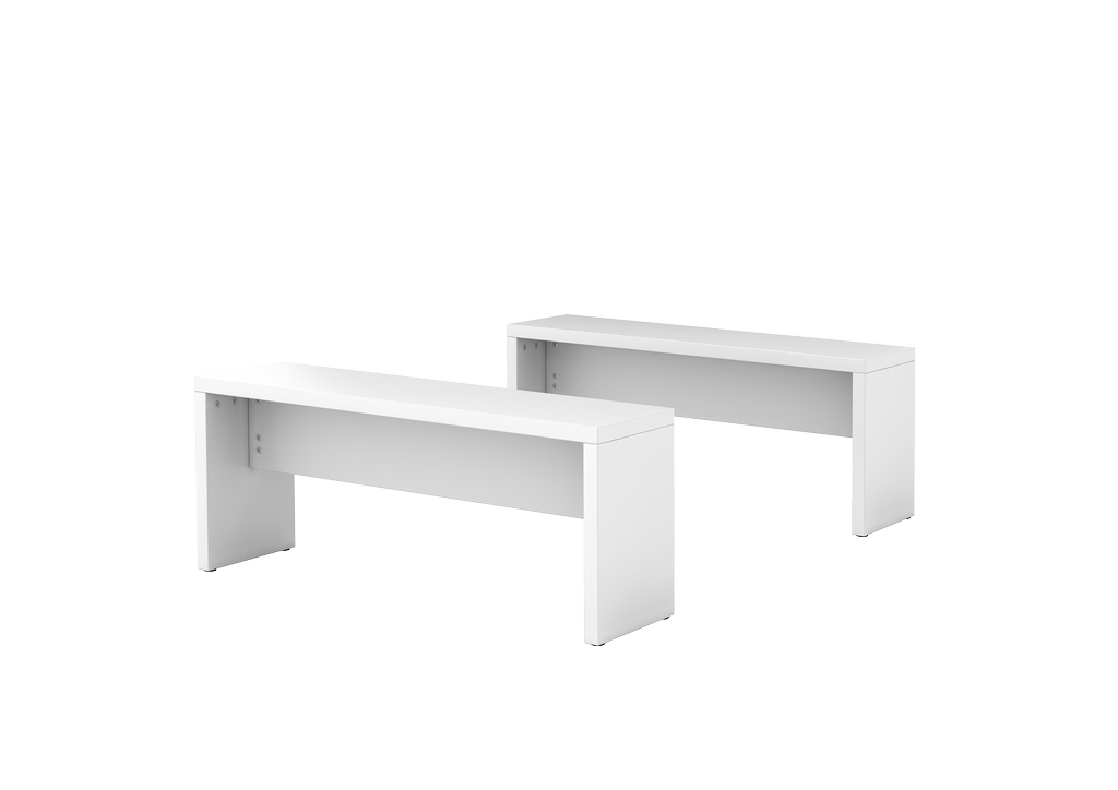 LIGNEA Set aus zwei Bistrobänken MB118