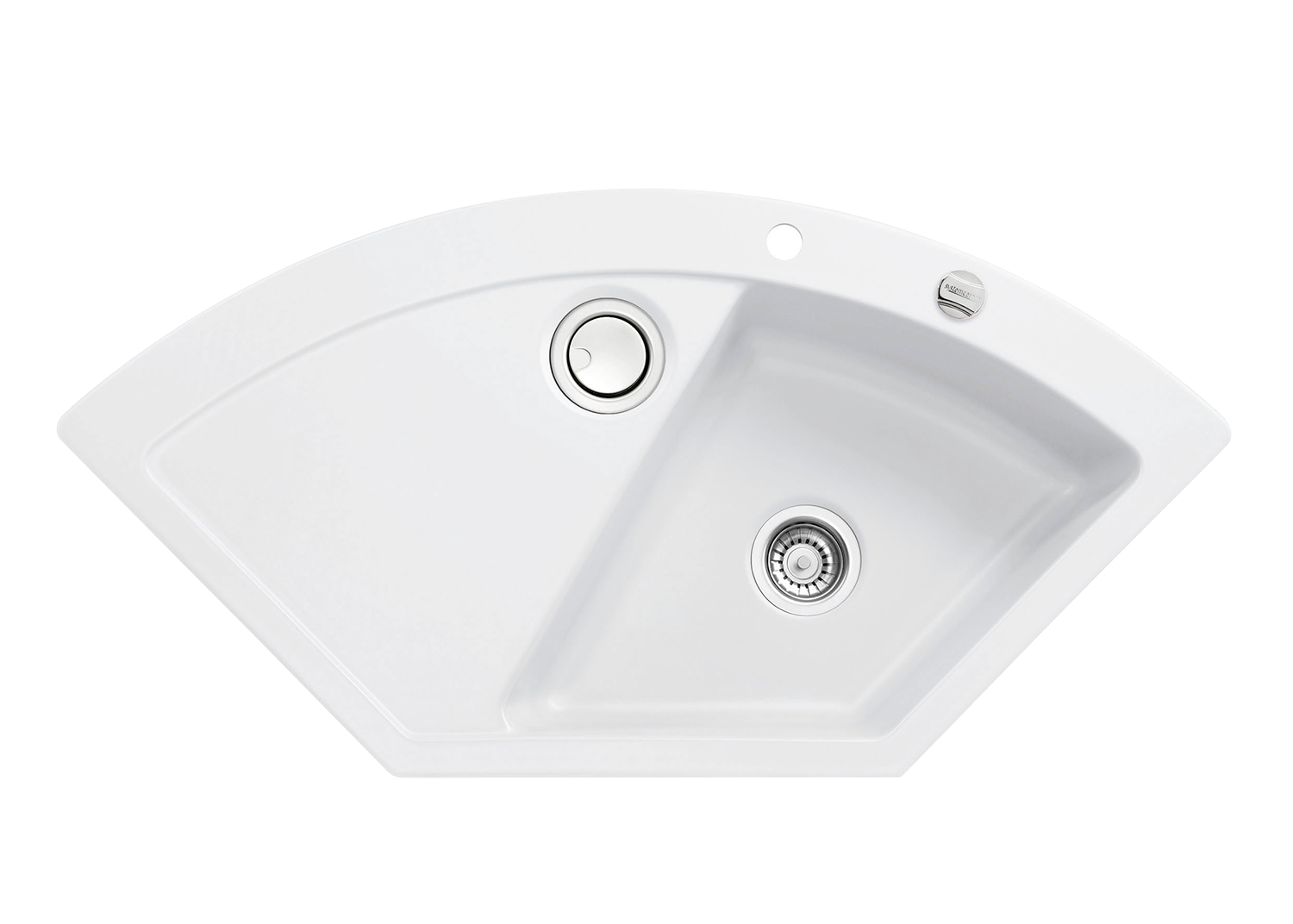 KeraDomo Einbauspüle Mera Eck