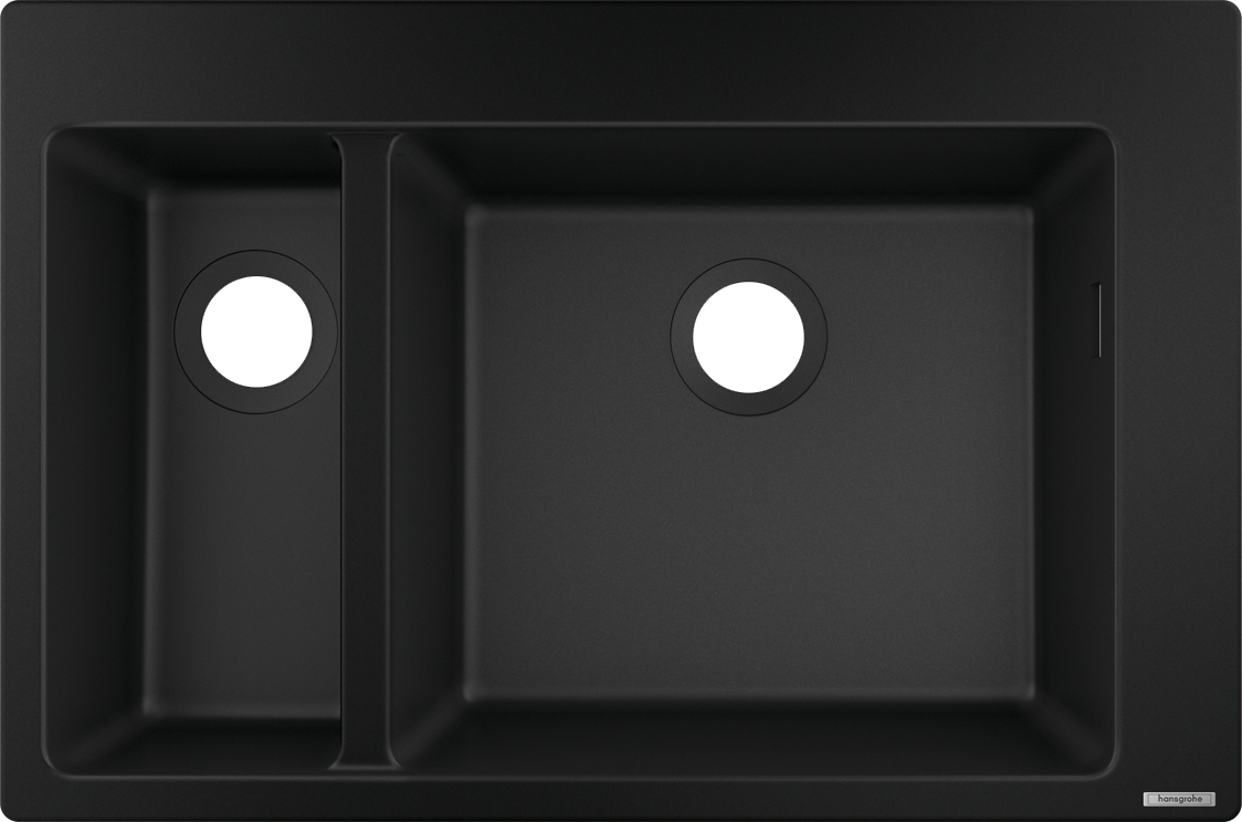 hansgrohe S51 S510-F635 Einbauspüle 180/450