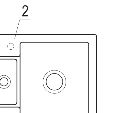 Villeroy & Boch Lochbohrung HL 2