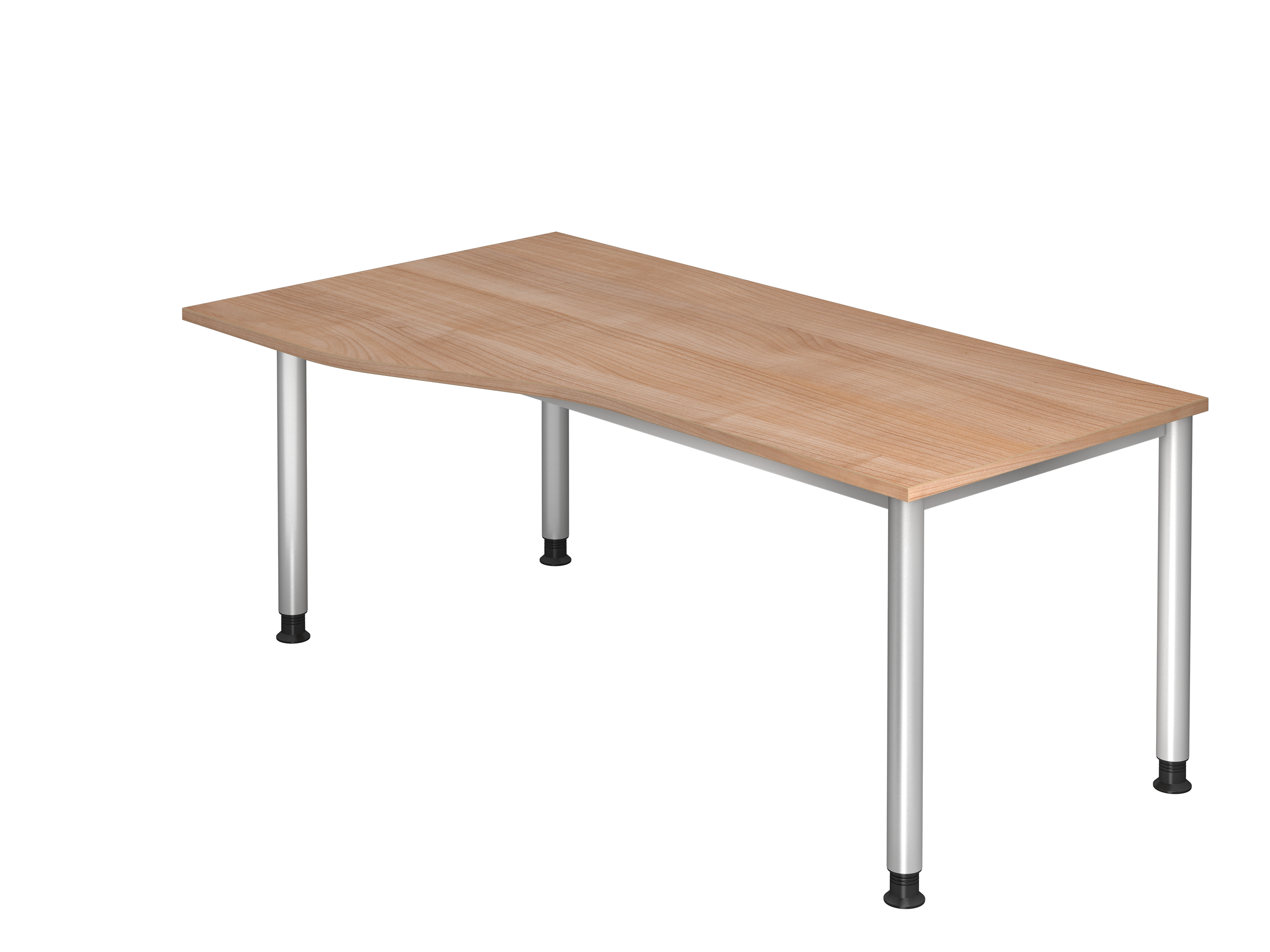 LIGNEA Schreibtisch HS18, 180 x 100/80cm