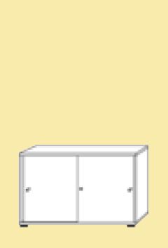 LIGNEA Schiebetürschrank 2212S, 2 OH