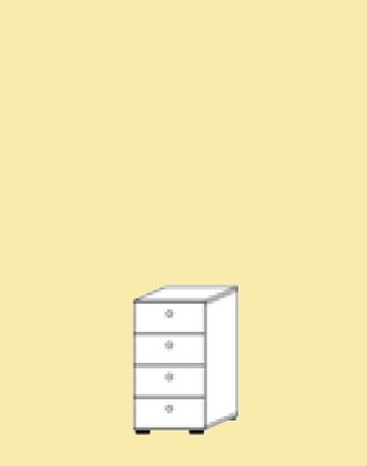 LIGNEA Schubkastenschrank 224S4, 2 OH