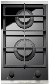 Küppersbusch GKS3820.0ED Gas-Kochfläche, 30 cm, Glas