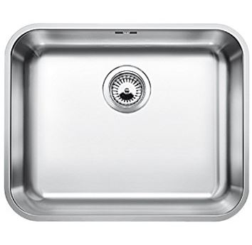 BLANCO SUPRA 500-U, Edelstahl Bürstfinish, ohne Ablauffernbedienung