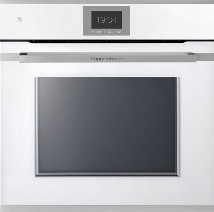 Küppersbusch BP6550 Pyro-Backofen Weiß ohne DesignKit