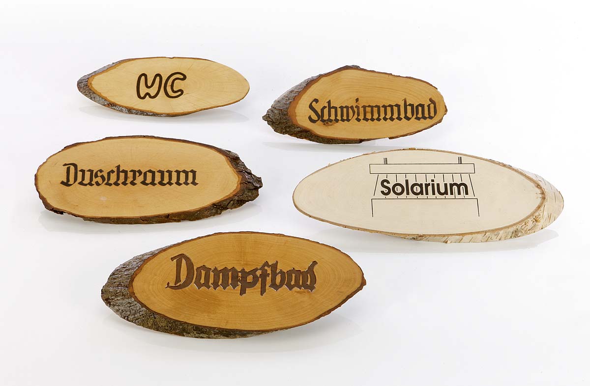 Schilder Rindenscheibe