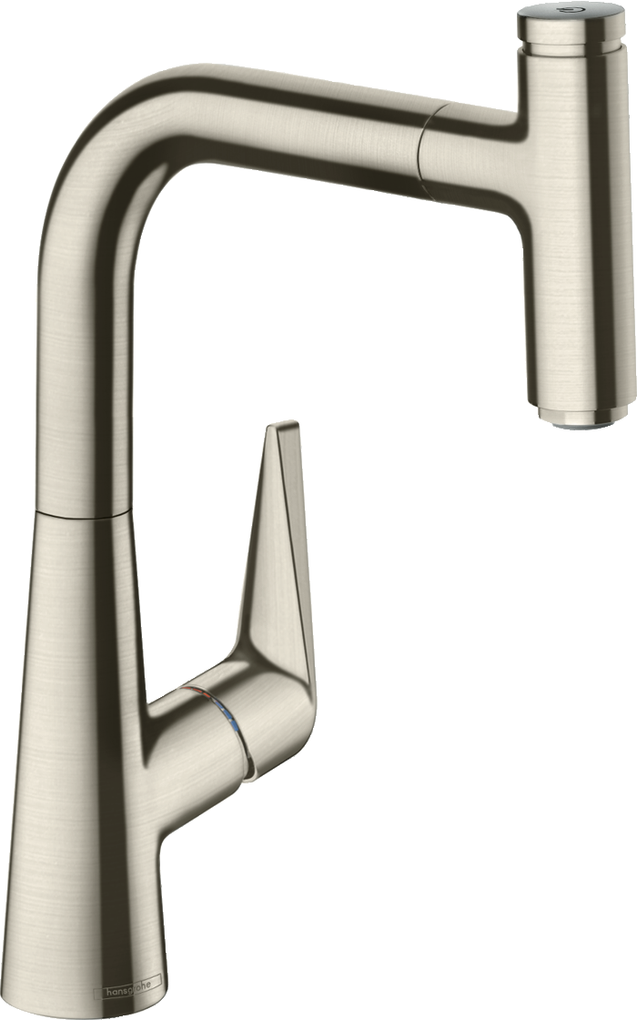 hansgrohe Talis Select M51 Einhebel-Küchenmischer 220, Ausziehauslauf, 1jet, sBox
