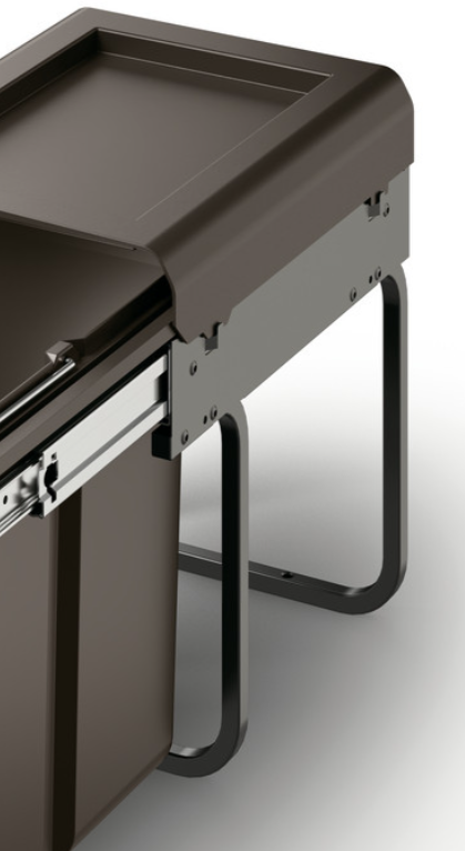 Naber - Rahmen mit Schienen, anthrazit