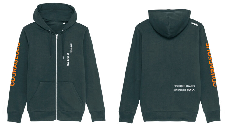 BORA Kapuzenjacke "Courageous" Unisex