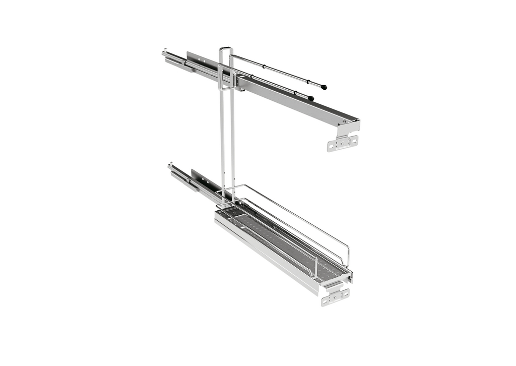 Naber VS SUB Slim Handtuchhalter, silber