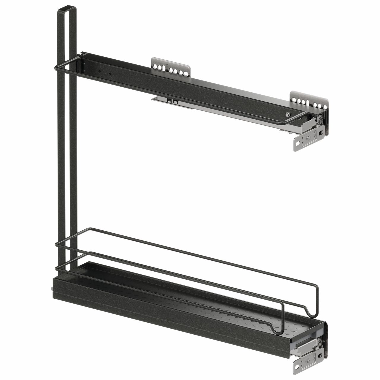 Naber - VS SUB Slim Backblechhalter, Etagenauszug, anthrazit