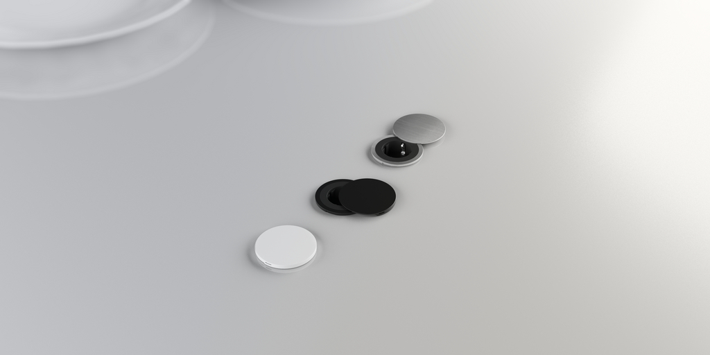 Deckel für Einbausteckdosenelemente