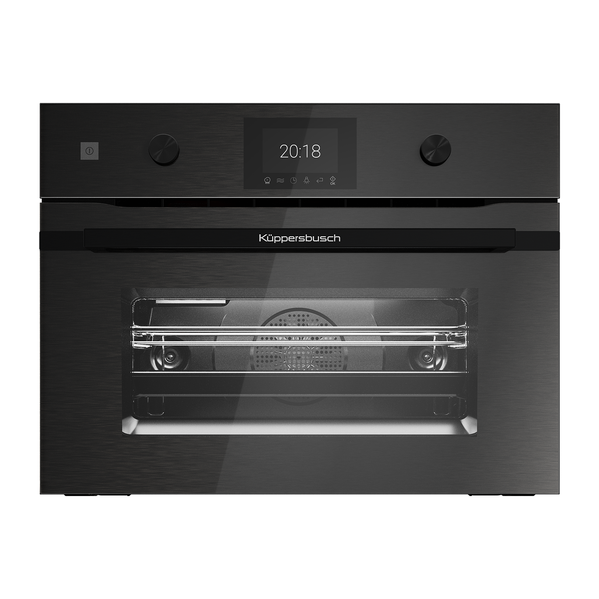 CBM6350.0GPH6 Kompaktgerät Backofen-MW Graphite inkl. Stahl-Bügelgriff