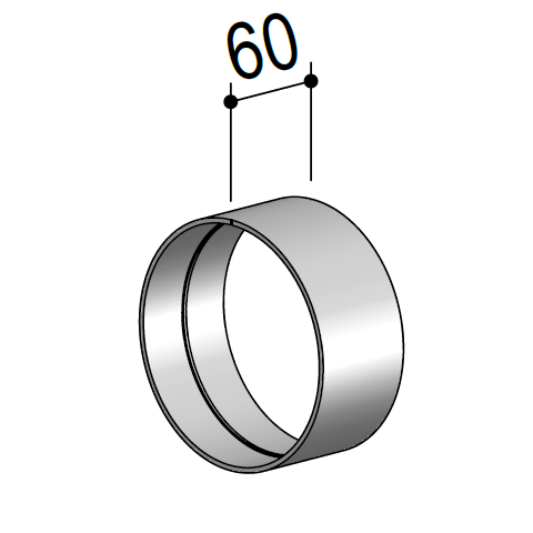 berbel Rundrohre System Muffe