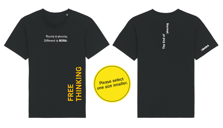 BORA T-Shirt "Free Thinking" Women