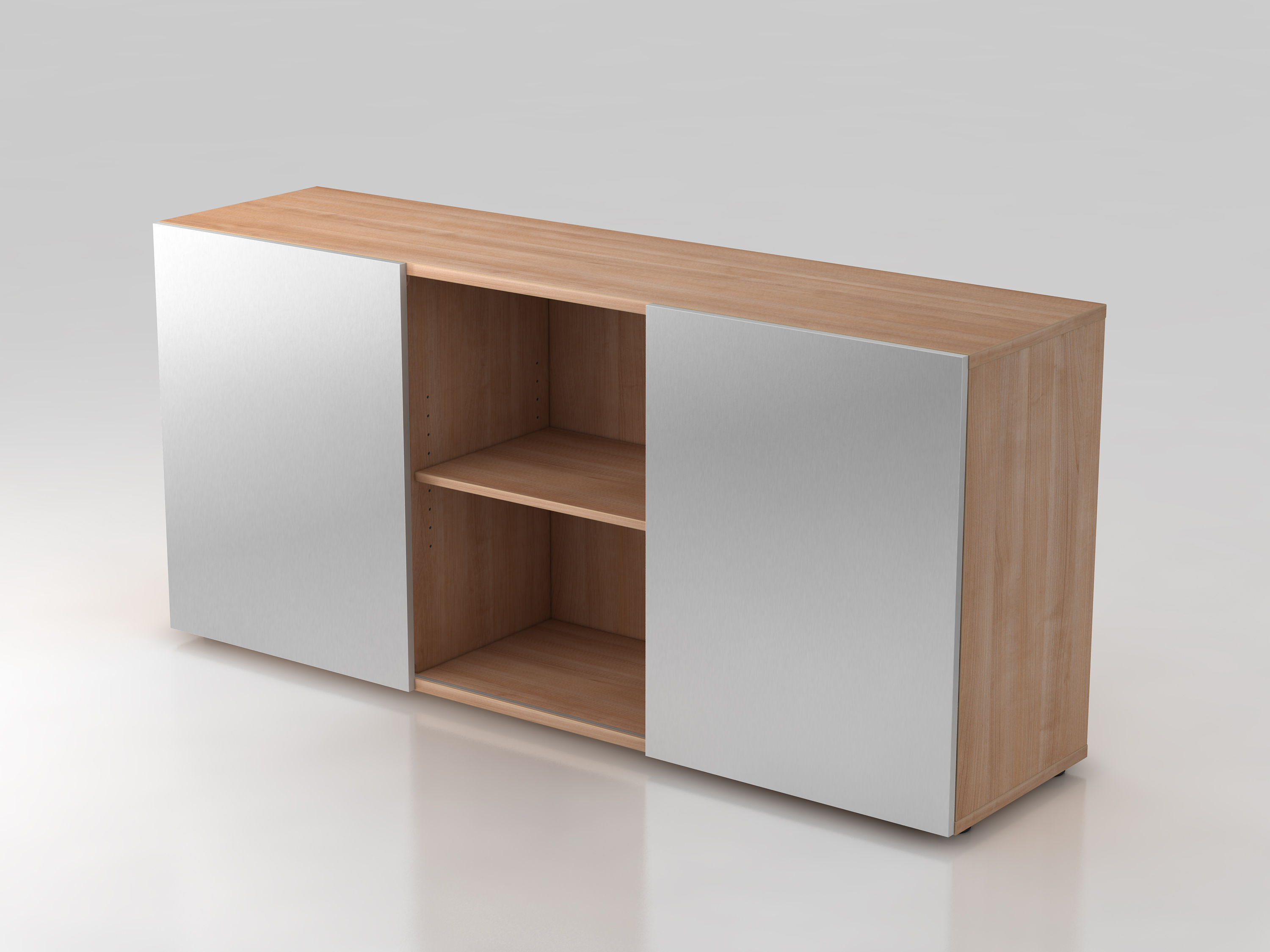LIGNEA Sideboard mit Schiebetüren 1780, 2 OH