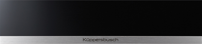 Küppersbusch ZC8020 Glassfront schwarz für Compact-Schubladen CSV+CSW