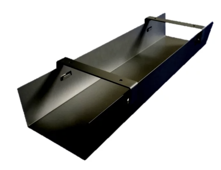 Kabelwanne abklappbar schwarz