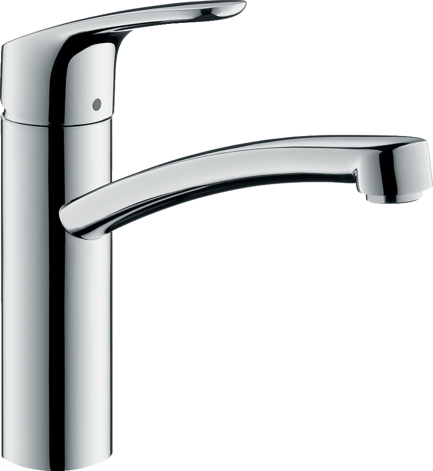 hansgrohe Focus M41 Einhebel-Küchenmischer 160, Niederdruck/offene Warmwasserbereiter, 1jet