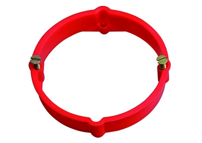 Naber Putzausgleichsring. rot