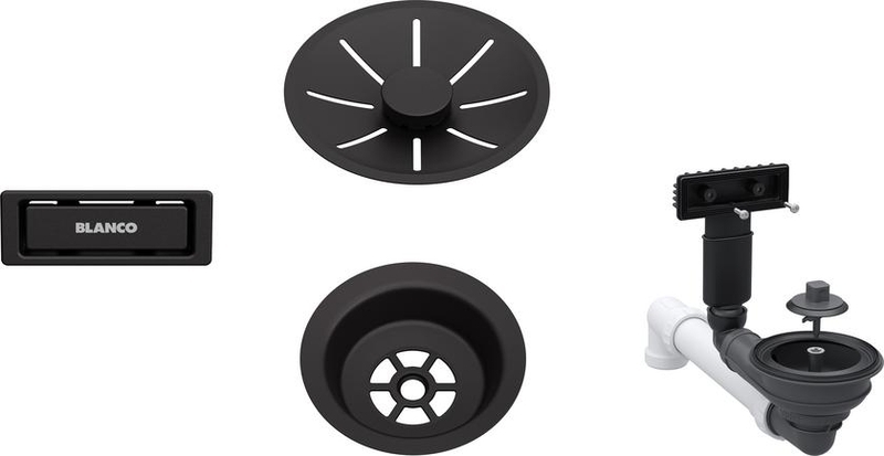 BLANCO Ablaufgarnituren-Set, Einzelbecken