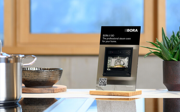 BORA X BO Produktaufsteller