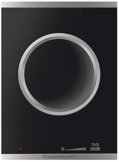 Küppersbusch VKIW3800.0SR Induktion-Wok, 30 cm, rahmenlos, ED Rahmen beiliegend