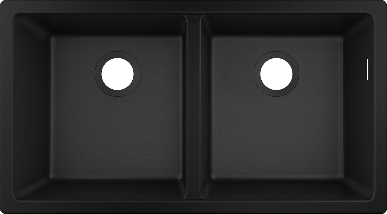 hansgrohe S51 S510-U770 Unterbauspüle 370/370