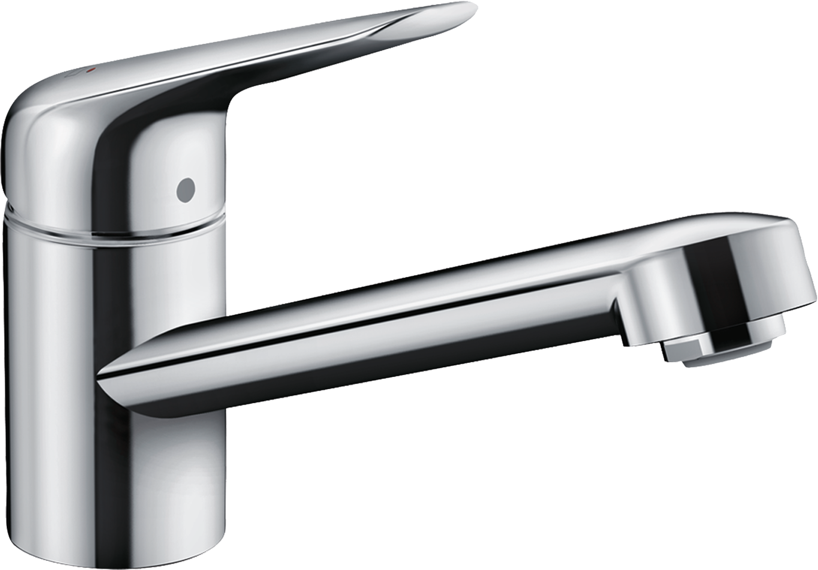 hansgrohe Focus M42 Einhebel-Küchenmischer 100, CoolStart, EcoSmart 12 l/min, 1jet